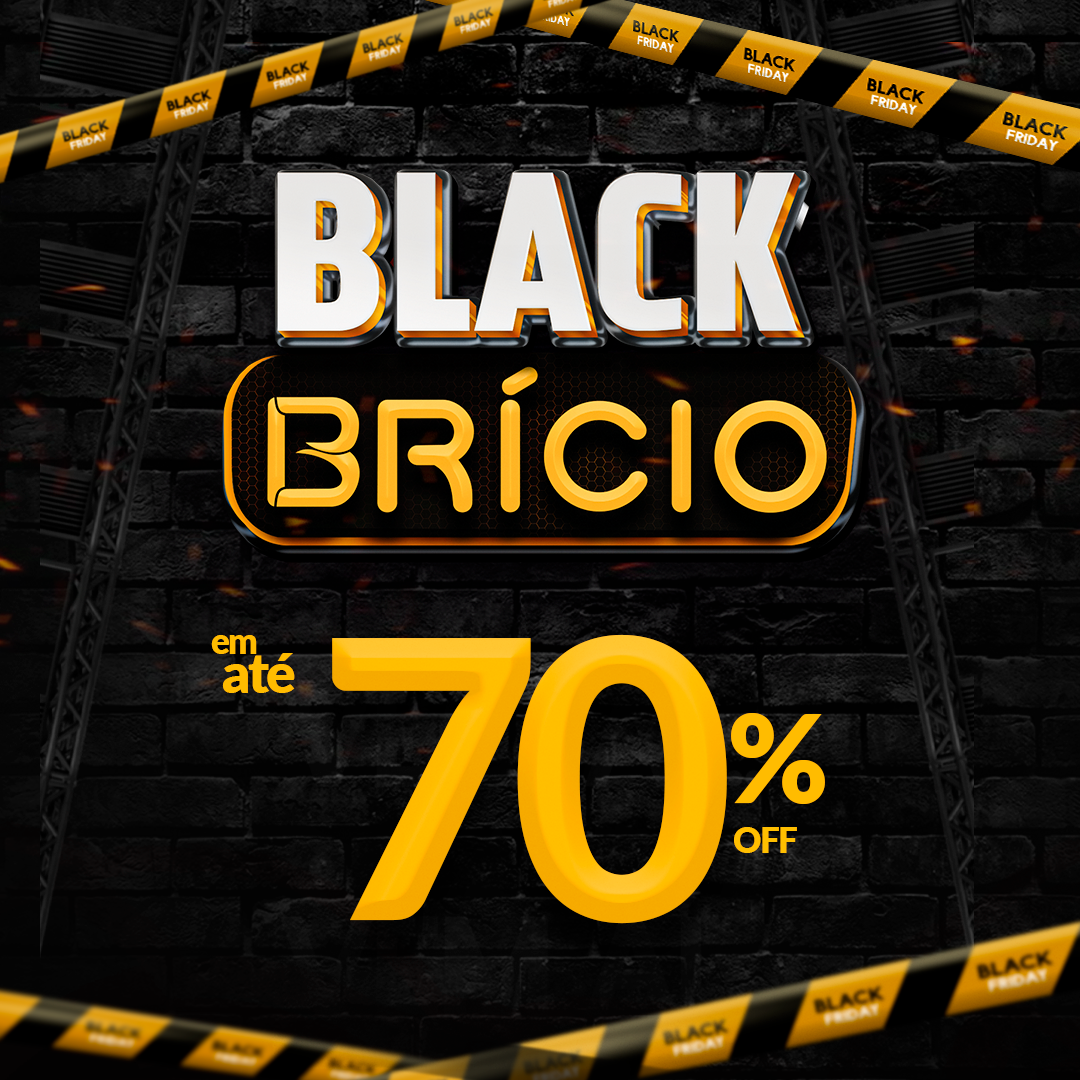 A Black Brício Chegou: Descontos de até 70% OFF!